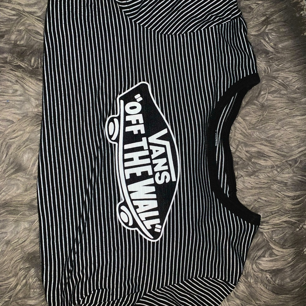 Vans off the wall crop top